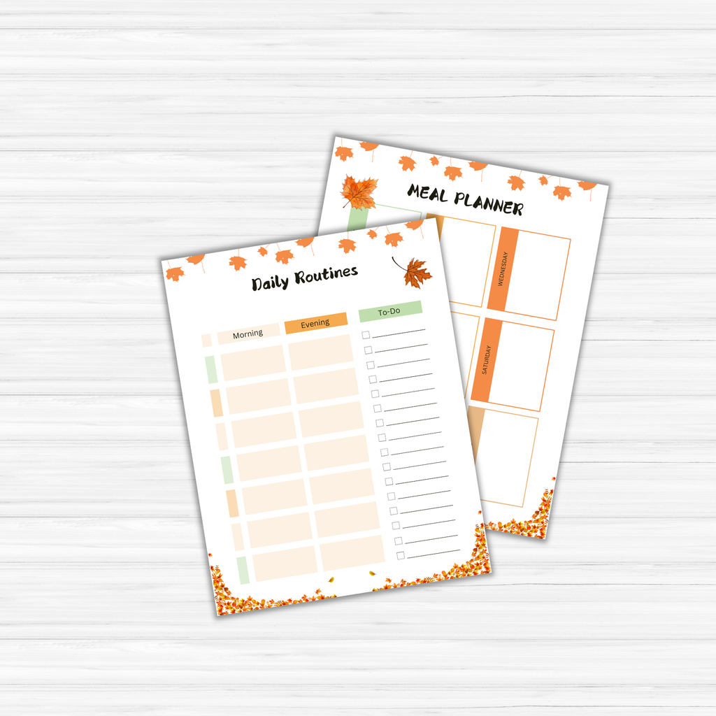 Cozy Fall Planner