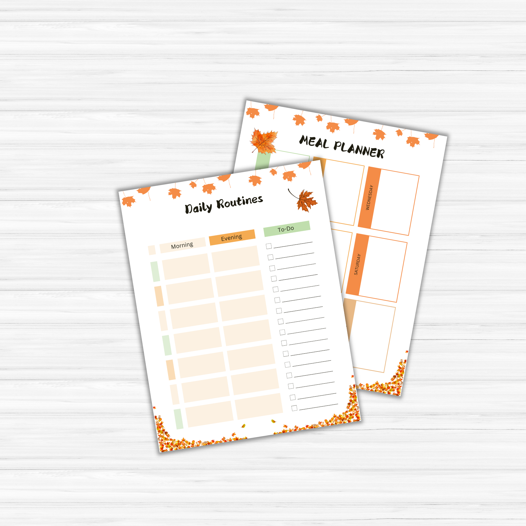 Cozy Fall Planner