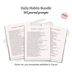 Daily Habits Bundle: Small Steps, Big Results