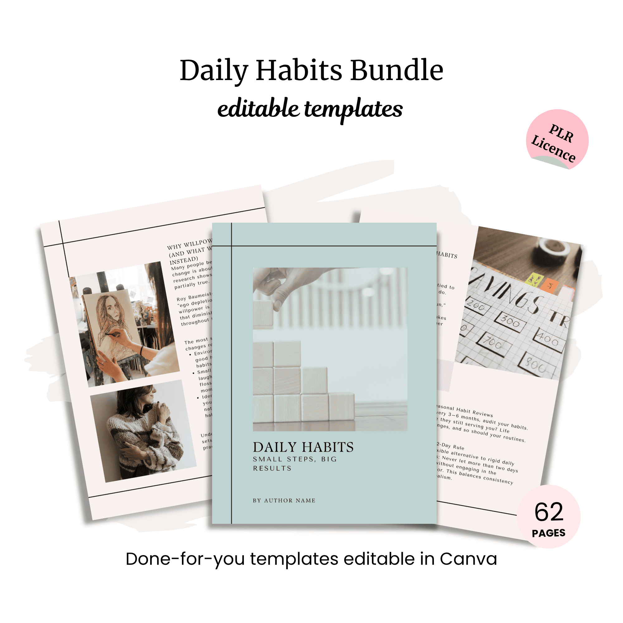 Daily Habits Bundle: Small Steps, Big Results