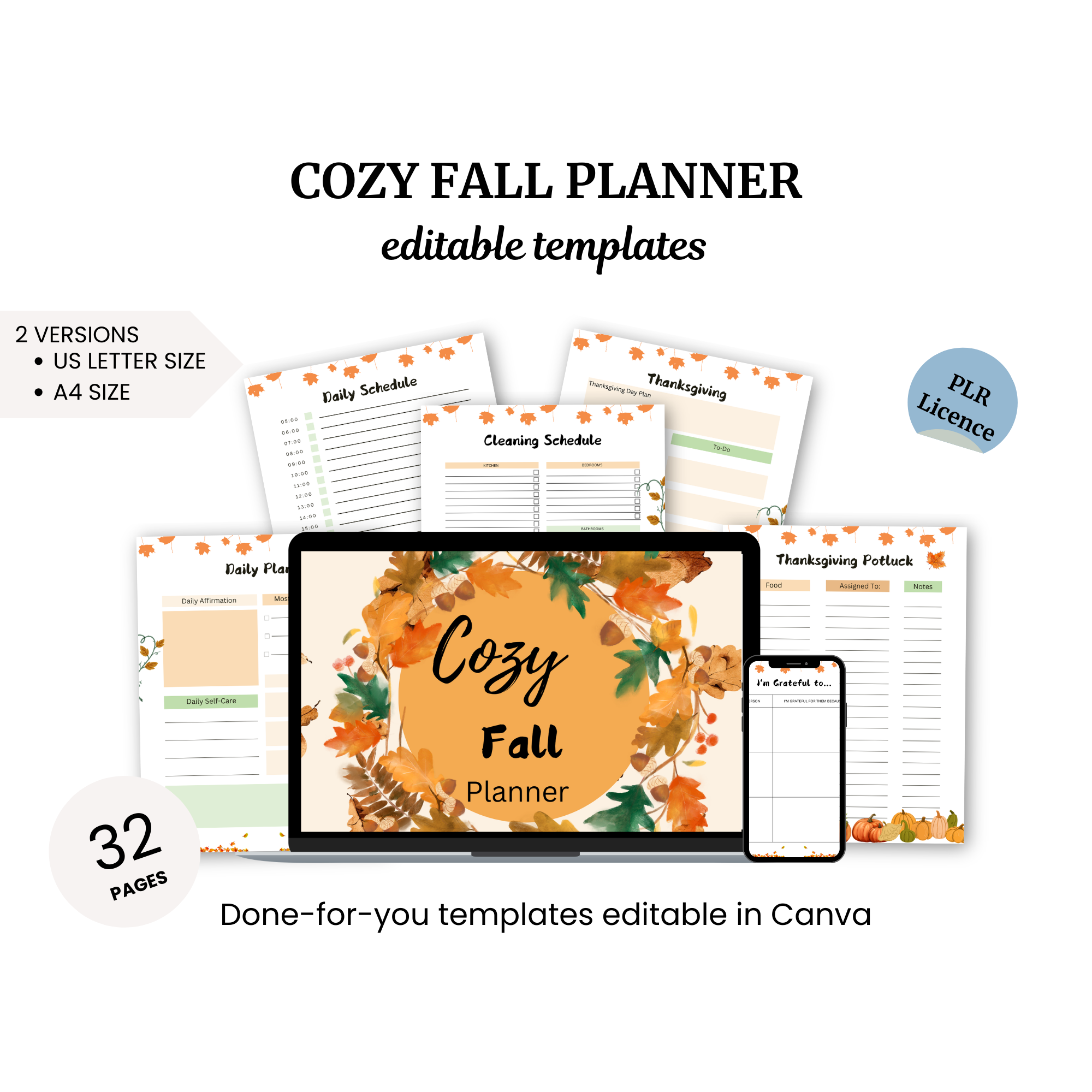 Cozy Fall Planner