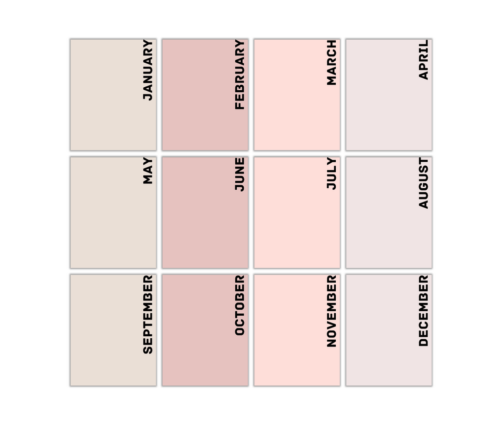 Free: Monthly Dividers