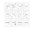 Free: Monthly Dividers