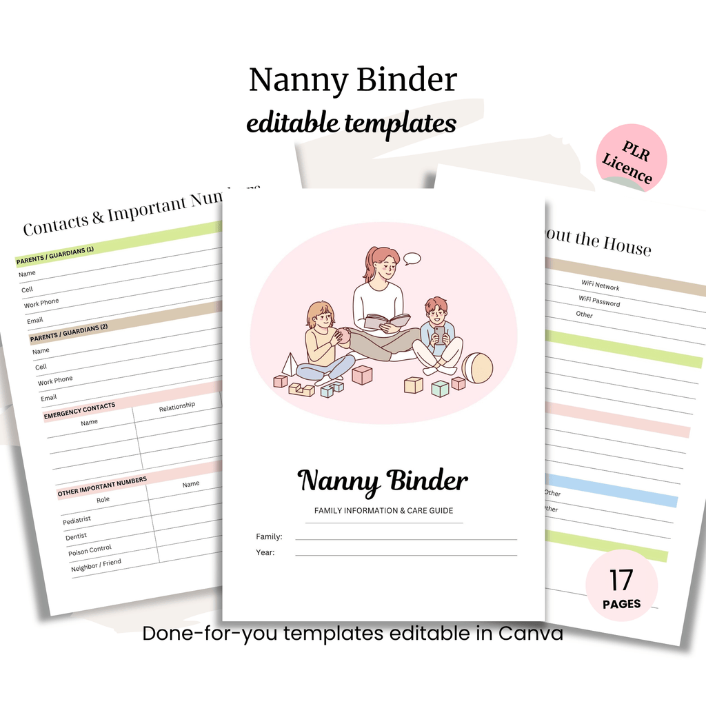 Nanny Binder PLR