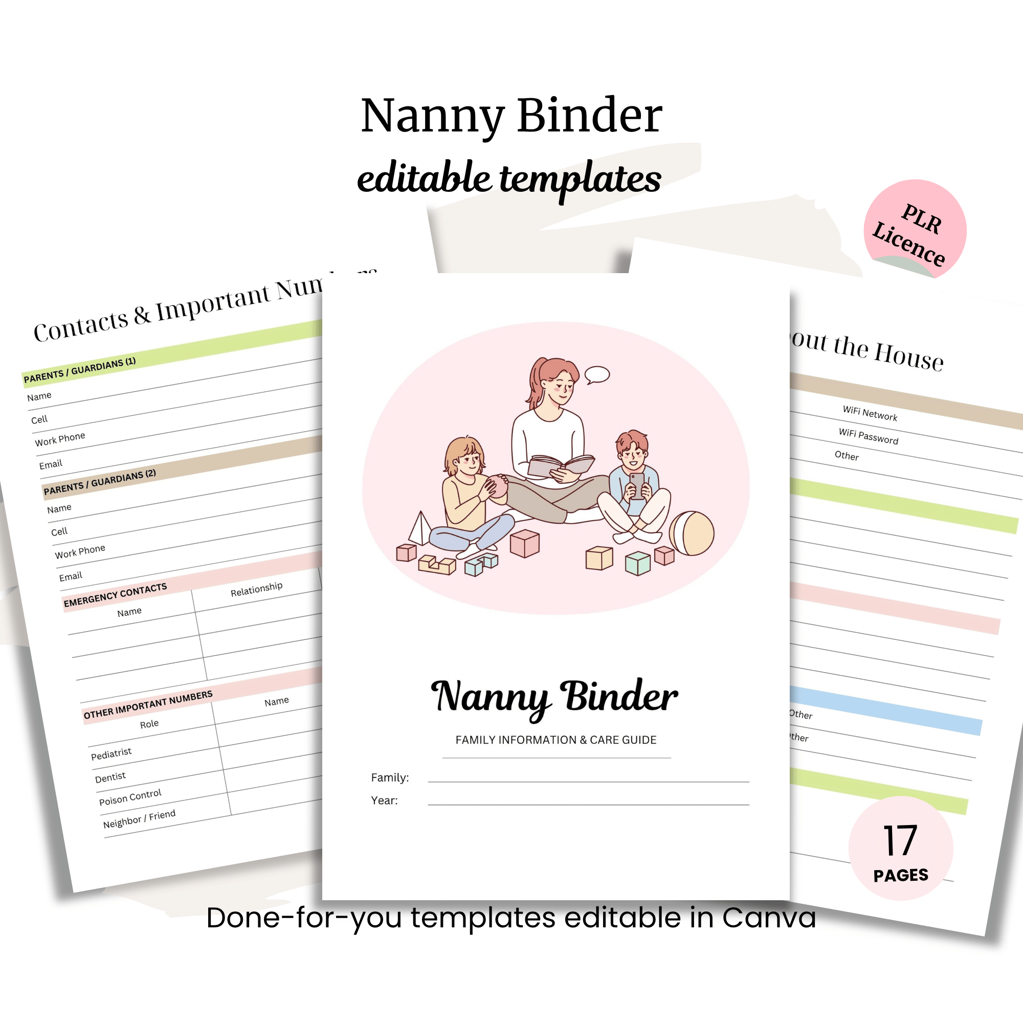 Nanny Binder PLR