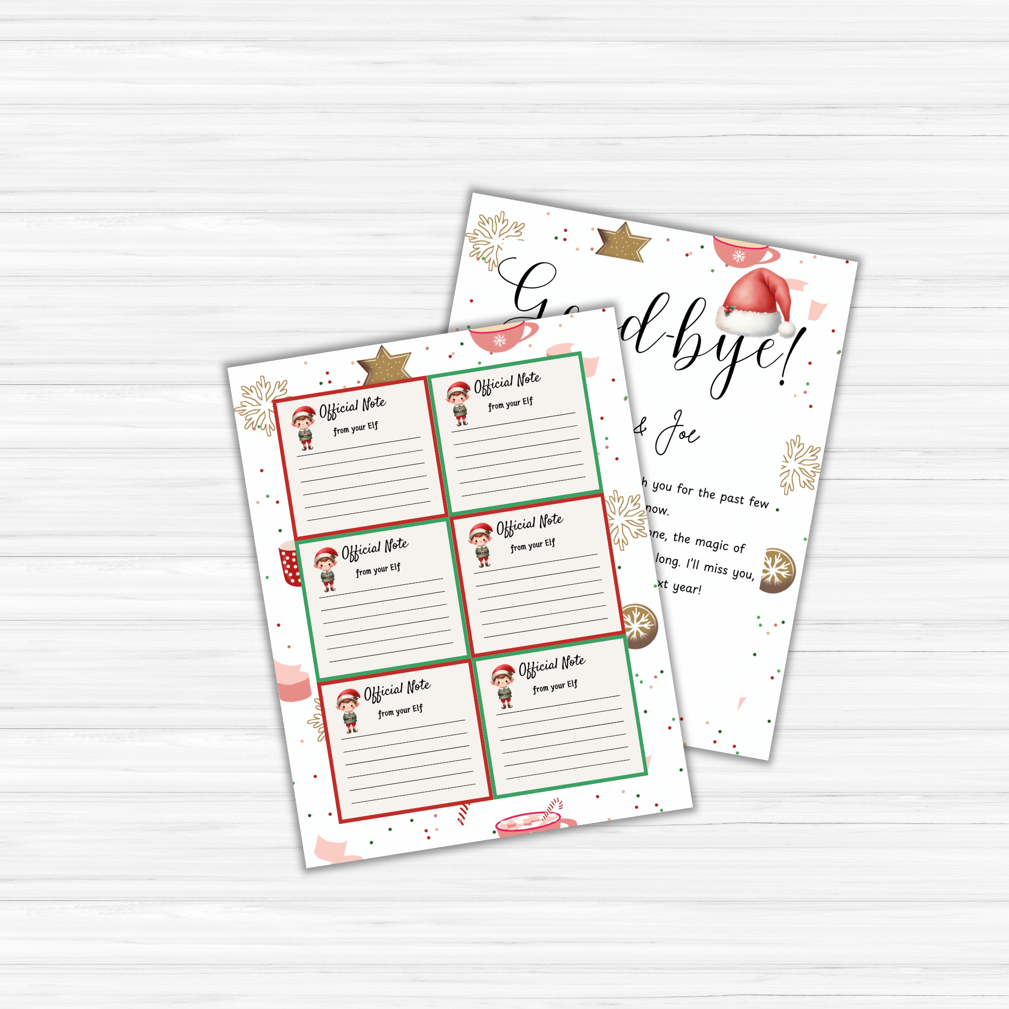 Naughty Elf Printables Pack