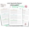 2027 Quarterly Planner PLR Template