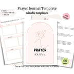 Prayer Journal PLR Template