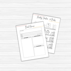 Reading Bookshelf Challenge Trackers