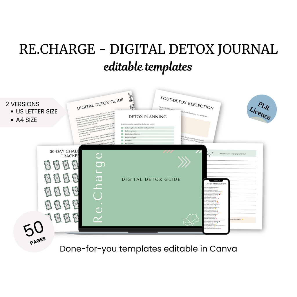 Digital Detox Journal