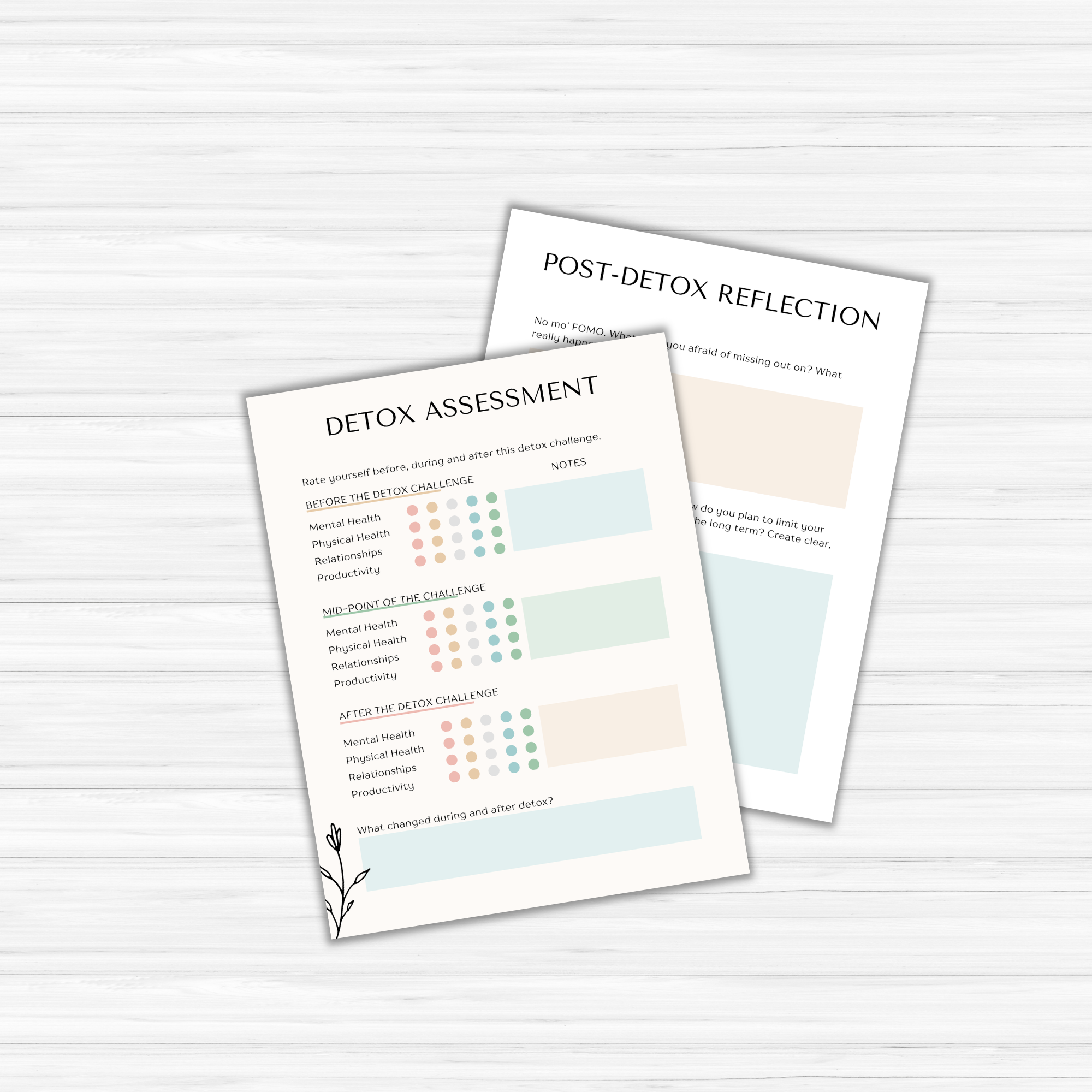 Digital Detox Journal