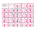 The Valentine's 5-Second Game PLR offers endless fun with pink and white cards featuring questions like "Name a popular hobby" and score columns from 100 to 500.
