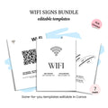 WiFi Signs Bundle PLR